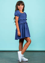 BERKLEY Puff Sleeve Smocked Dress