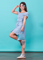 BERKLEY Puff Sleeve Smocked Dress