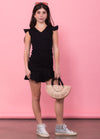 FIONA Ruffle V Neck Dress