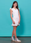 FIONA Ruffle V Neck Dress