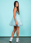 Miss Behave Girls- Isabella Aqua Dress