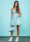 ISABELLA Sequins Tulle Cocktail Dress